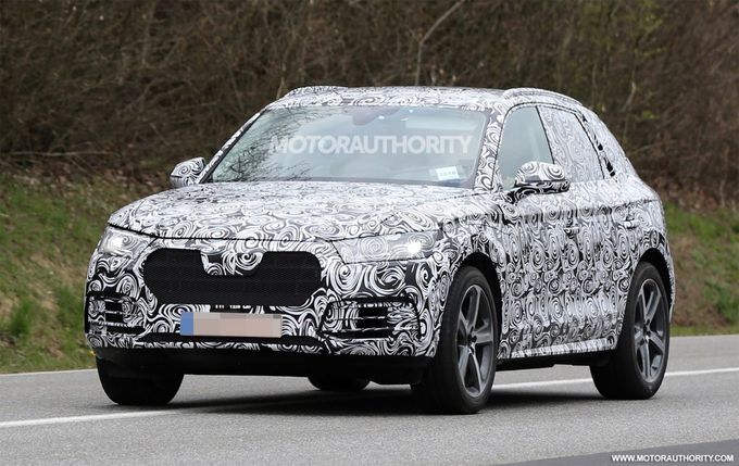 Шпионские фото Audi Q5