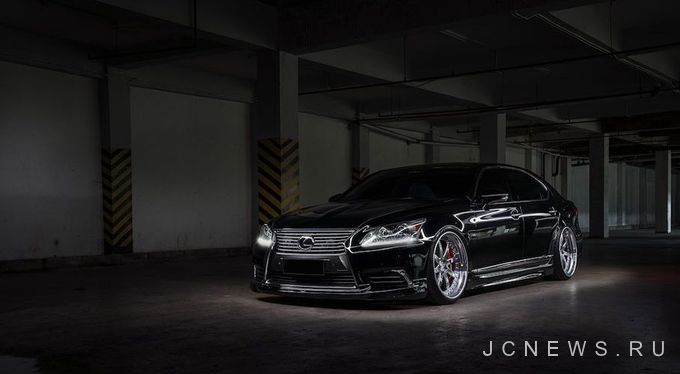 Lexus LS460L примерил тюнинг от AIMGAIN