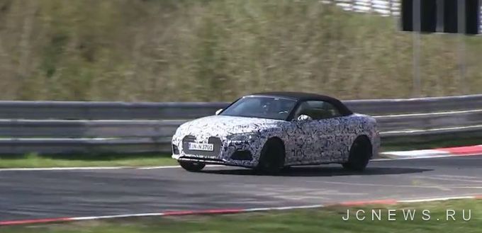 Audi S5 Cabriolet заметили в Нюрбургринге